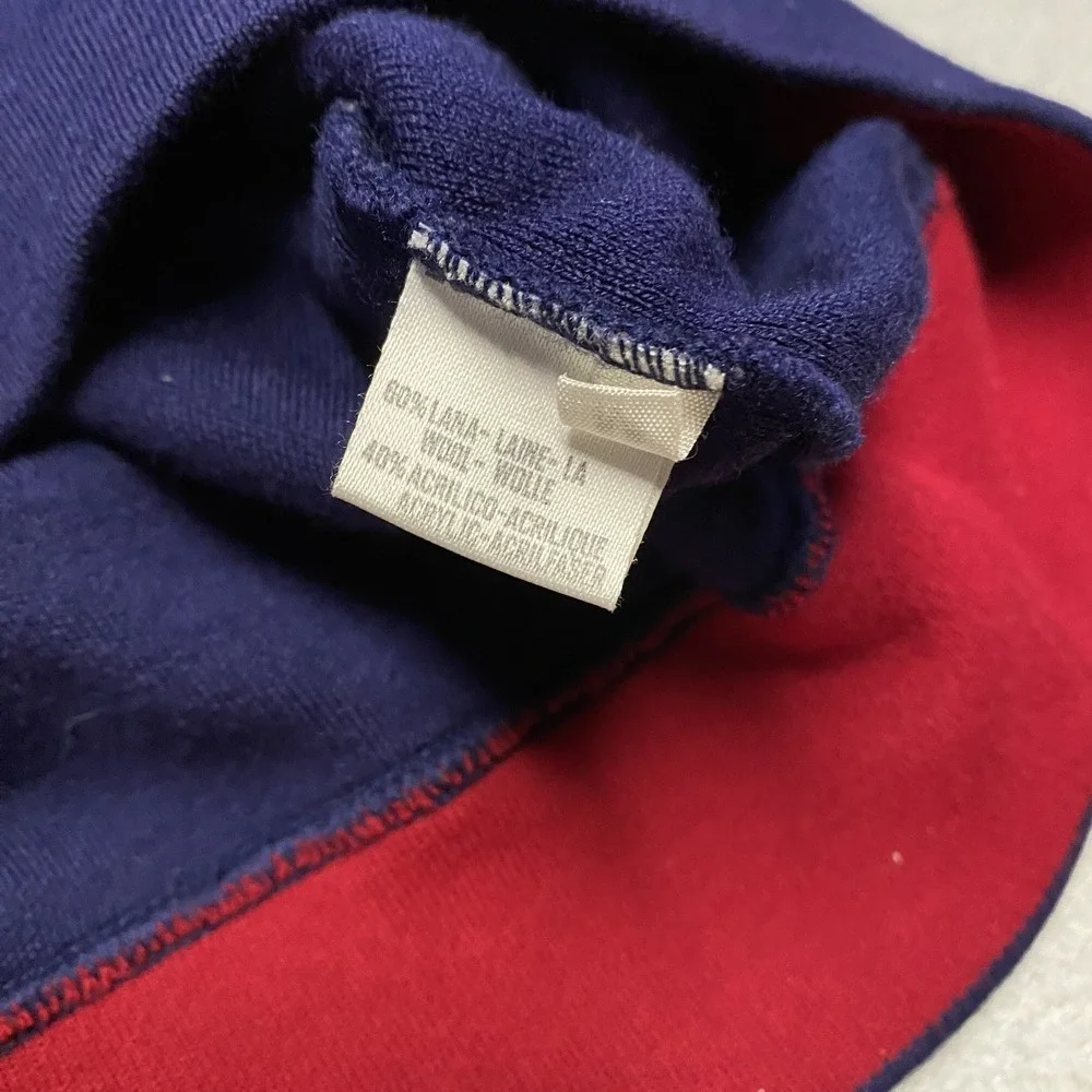 Vintage Paul & Shark Sweater Mens Medium Embroidered Yacht Club Racing Wool Read
